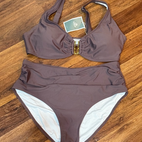 Elegant Dusty Purple Women's Swimwear Set (Bikini) - Picture 2 of 2